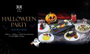 tui blue, nha trang, blue, halloween, party