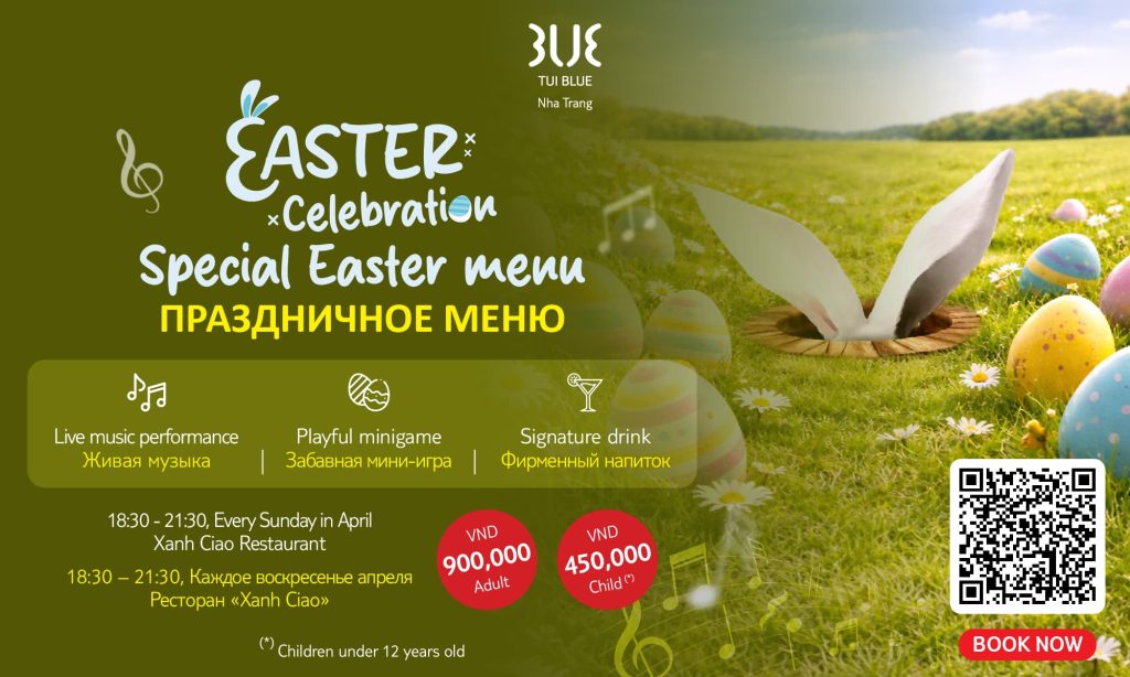 easter day, tui blue nha trang, holiday, dinner